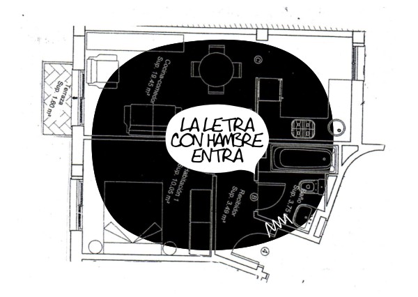 Manola, "La letra con hambre entra", 2012