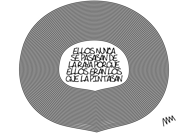 Manola, "Ellos nunca se pasaban de la raya", 2012